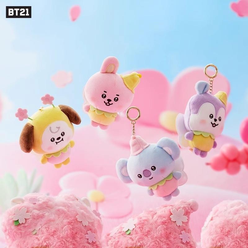 Плюшевая брелок-брелок BTS с милым кукольным подвесом для девочек и коллекционеров