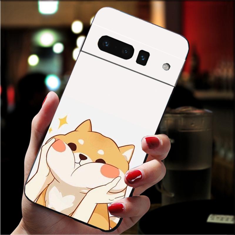Phone Case For Google Pixel 10 9 Pro XL 9A 8 7 6 Pro Pixel 8A 7A 6A Pixel 8 7 6 5 Shiba Inu