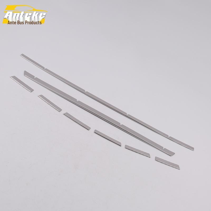 Tiana Center Grille Bright Strip & Hood Trim - Anti-Scratch Collision Accessory