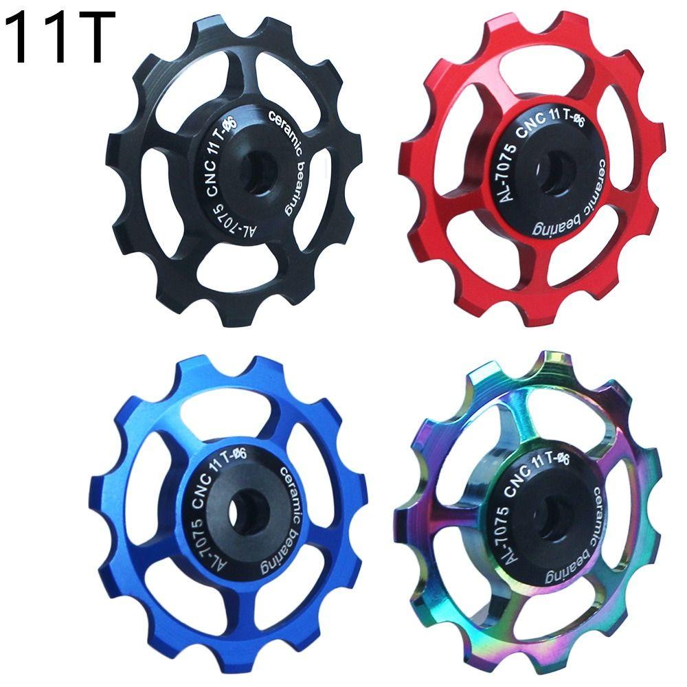 Derailleur Bike Rear Derailleur Bike Jockey Wheel Bicycle Rear Pulley Bike Ceramic Bearing Guide
