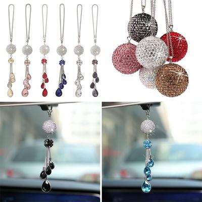 Bling автомобильный хрустальный кулон со стразами для интерьера автомобиля подвесное украшение