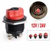 DC 12V 50A 100A 200A 300A Car Rally Battery Switch Disconnecter Power Isolator Cut Off Switch Kit For Truck Car Motorcycle Boat