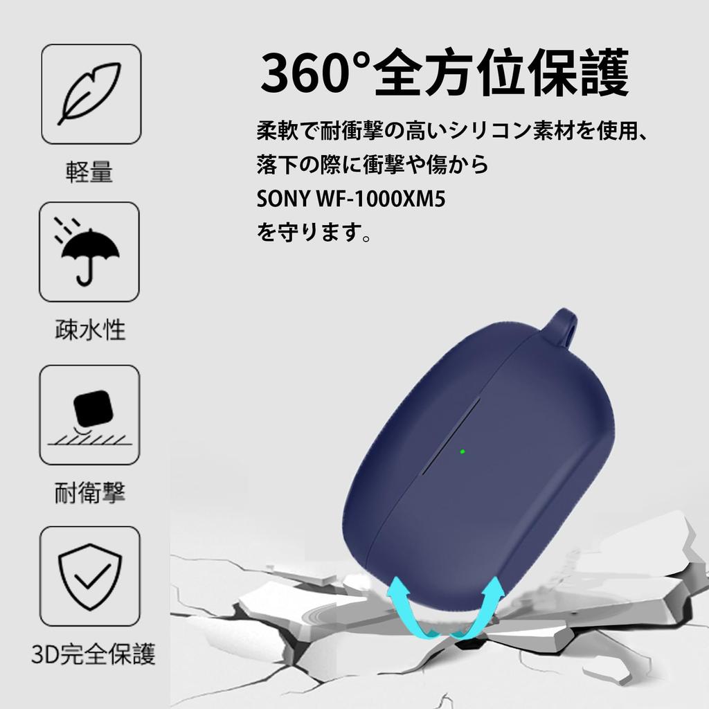 JXRICH For Sony Case for Sony WF-1000XM5 WF-1000