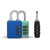 Macaron Multi-color Combination Padlock ABS Plastic Stationery Box Gift