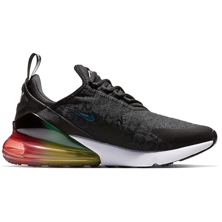Nike Air Max 270 Черный Лазерный Оранжевый Тлеющий Уголь AQ9164-003