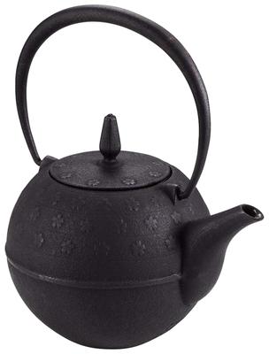 Чайник Ikenaga Iron Works Iron Nanbu Ironware черного цвета, произведен в Японии, 0,6 л