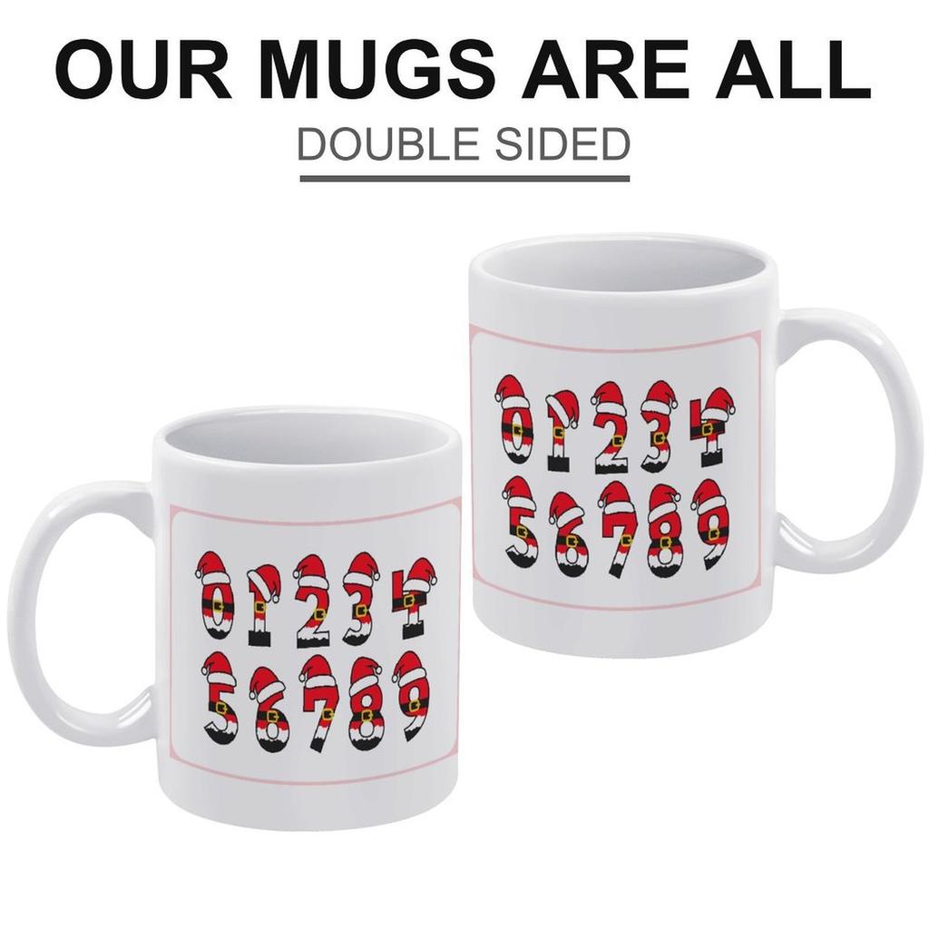 1 Pack 11oz Ceramic Mug With Double-Sided Print Created For Daily Comfort Drinking And Excellent As A Warm Gift Idea For Special Events And Occasions
