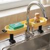 with Hook Faucet Sink Shelf Removable Sink Drying Rack Fashion Faucet Drain Organizer  Bathroom