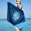 1PC Wanderers Crest Beach Towel - Soft,  Absorbent Microfiber, Lightweight, Ideal for The Beach, Parties, Travel, Camping fan gifts