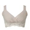 Bradelis New York Wireless Cotton Blend Triple Catch Fit Bra Pearl 5L Shapewear, 23, Greige,