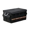 Gorocking Car Trunk Storage Foldable with Dividers Box, (M, Black)