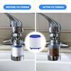 Faucet Filter Elements 360° Faucet Adapter Water Purifier Remove Impurities for Kitchen Bathroom Remove Chlorine Heavy Metals