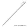 4 Packs Of Stainless Steel 420 Outdoor Tomb Tent Ground Nails Camping Ground Nails Anti Falling Tent Nails