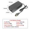 36V 6A  Battery Charger 42V GX16 IEC XT60,XT90 Lithium Li-ion Li-poly Fast Charger 10S 36 Volt
