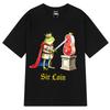 Sir Loin Knight Funny Frog Meme Shirt for Unisex Women Fashion Tshirts Summer Shortsleeved Cotton Loose Casual Hiphop Tshirts