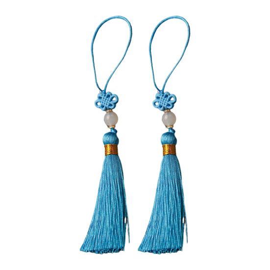 Подвески с кисточками и шнурком, моющиеся, цветные, удобные на ощупь, сделай сам, с кисточкой в китайском стиле