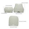 Car Memory Foam Headrest Neck Pillow Lumbar Waist Support Cushion Accessories For Jeep Cherokee Wrangler Trail Hawk Compass JPB
