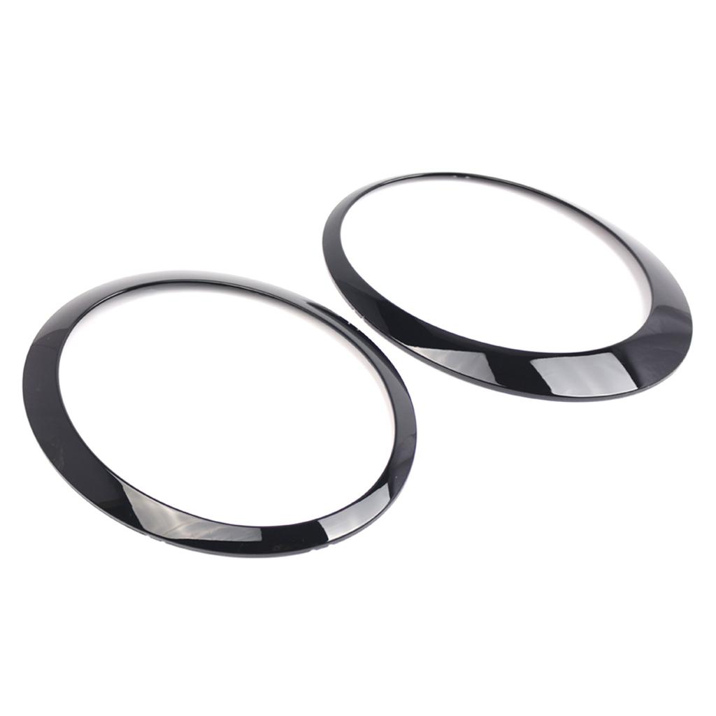 Промышленного класса левая правая накладки на фары замена автомобильные аксессуары простая установка для Mini Cooper R50 R52