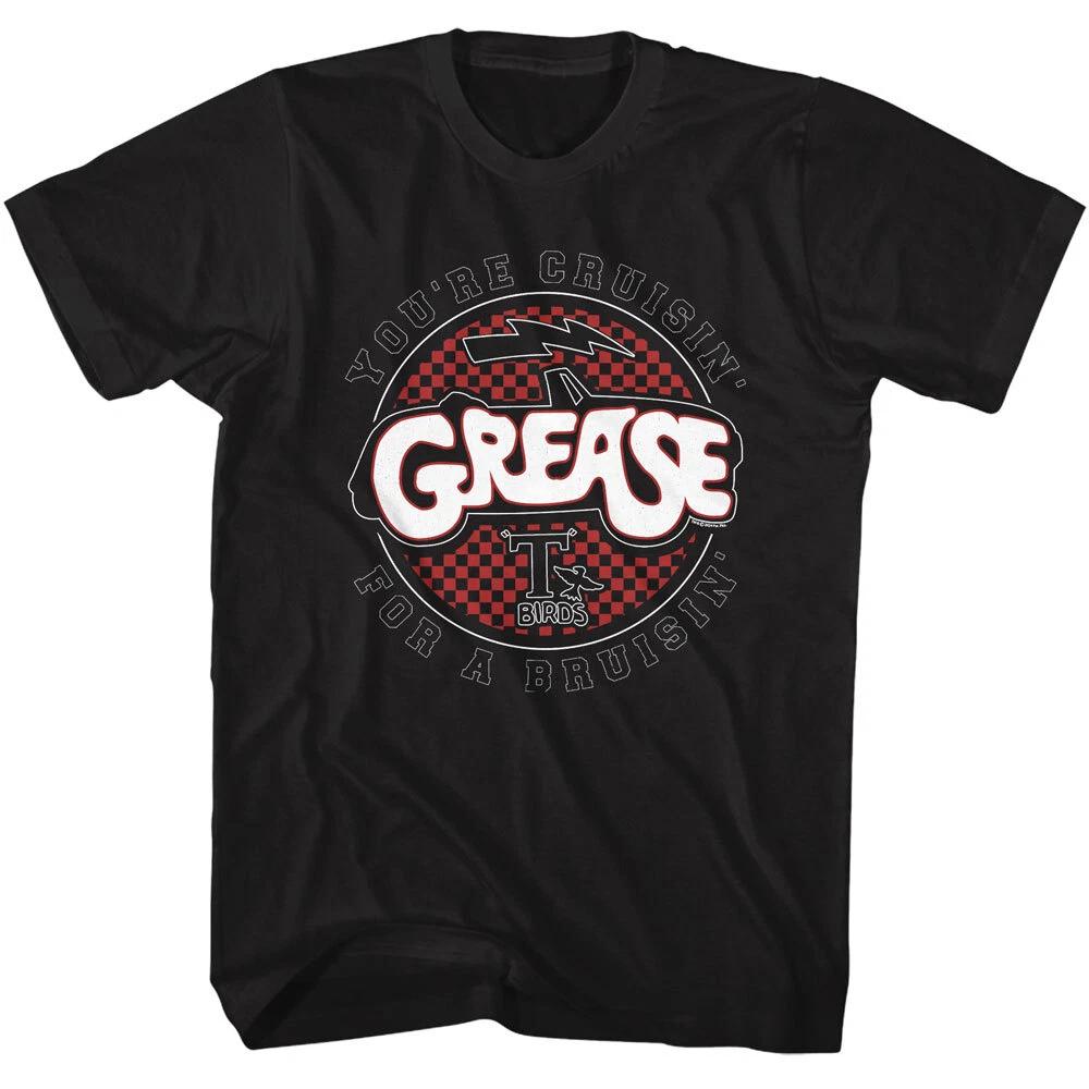 Grease Movie T Birds Kenickie You're Crusin For A Brusin Quote Men's T Shirt