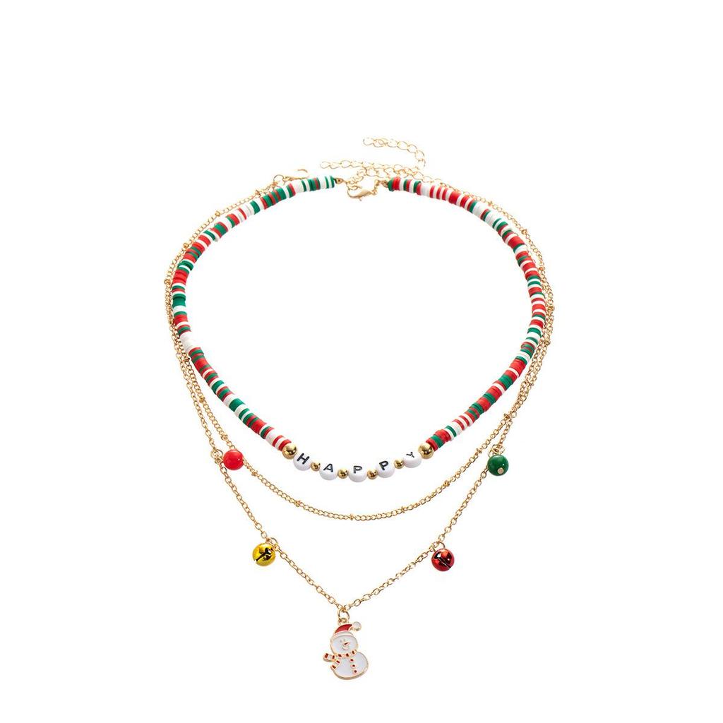 Европейский и американский рождественский браслет из бисера с оленями: Креативные женские праздничные украшения