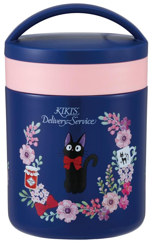 Skater Insulated Soup JarSoup Pot, 300ml, Kiki's Delivery Service, French Style, Studio Ghibli, LJFC3AG-A