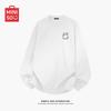 MINISO Men's Heavyweight Loose Fit Crewneck Sweatshirt