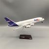 47 см Самолет A380 FedEx Cargo Масштаб 1/160 С подставкой для самолета и колесами Металл Смола Коллекция моделей самолетов Подарок Сувенир