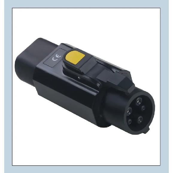 16A 32A EV Adapter Type 2 IEC 62196-2 To Type 1 Electric Car