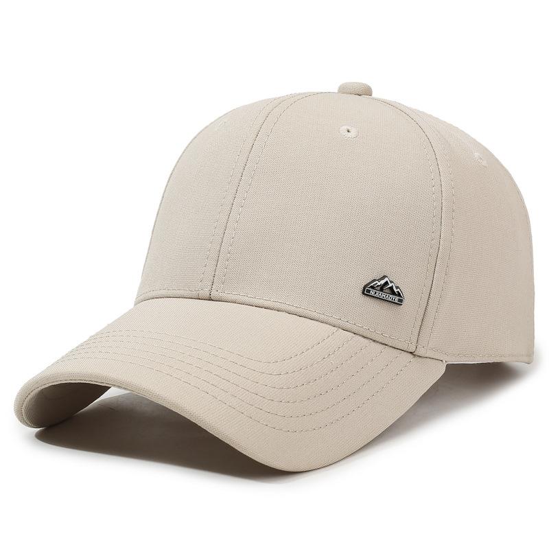Hat Men'S Spring And Autumn Cap Simple Versatile Baseball Cap Sunscreen Men'S Middle-Aged Outdoor Casual Shade Sun Hat