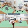 WEIDUOYI Chair Mat, 160x140cm, Floor Protection Mat for PC Chairs and Desks, 4mm Thick, Prevents Scratches and Dents, Stays in Place, Non-Slip, Washab
