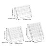 Acrylic Organizer Pen Holder Clear Marker Storage Desk Pencil Holder Organizer Makeup Brush Holder Divider Stationery Organizer