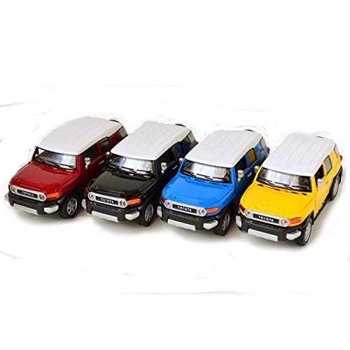 Toyota FJ Cruiser Pull-Back Diecast Model Car - Approximately 13cm Long. Too Good To Just Display! Drive and Play with These Miniature Cars! A Growing