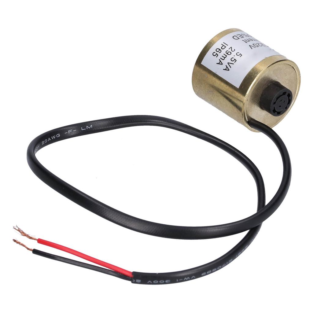 Электромагнитный клапан Электрический бесшумный безмасляный насос Аксессуары для воздушного компрессора Цилиндрический DT, 220 В переменного тока