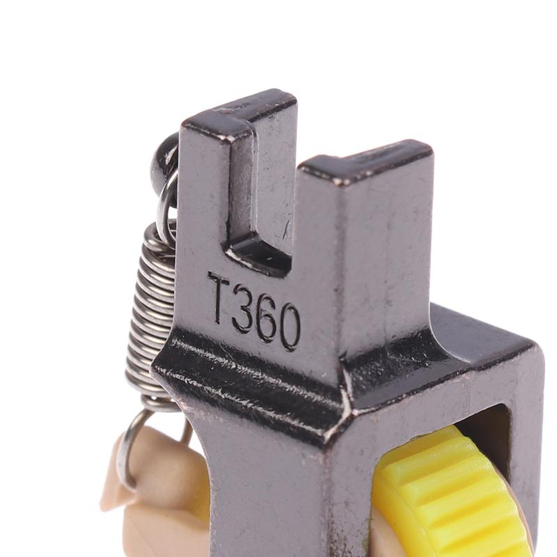 1 шт. T360/T361 тефлоновый роликовый прижимной ролик для молнии для промышленных швейных машин с одной иглой, аксессуары, запасные части