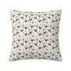Custom Nordic Style French Bulldog Paw And Bone Print Cushion Covers Soft Frenchies Dog Throw Pillow Case for Sofa Pillowcase