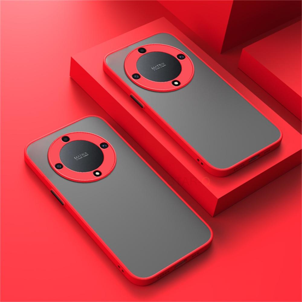 Матовый Полупрозрачный Чехол Для Huawei Honor Magic 6 5 Lite 5g X9a X9b 5lite 6lite Силиконовый Бампер Жесткая Задняя Крышка Magic5 Magic6 Lite