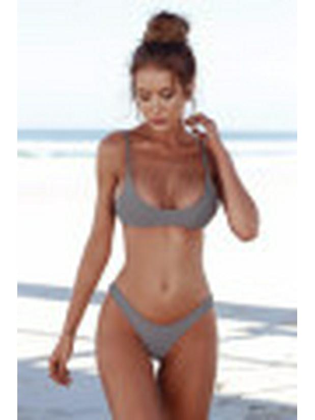 Plus Size Sexy European & American Triangle Bikini Swimsuit