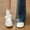 2025 весна новые спортивные туфли повседневные маленькие белые туфли мягкая подошва дышащие низкие ins tide оригинальный дизайн женские туфли