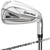 TaylorMade Stealth Gloire Irons, SPEEDER NX for TM Men's RH SW Golf Clubs, Loft: 54, Flex: R, Silver