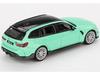 MINI GT Масштаб BMW M3 M Performance Touring Мятно-зеленый Готовая модель 1/64 (Левый руль) MGT00897-BL