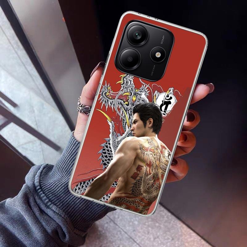 Yakuza 0 Game Phone Case For Xiaomi Redmi Note 10 11 12 13 14 15 Pro Plus 11S 12S 14S 11T 11E 10S Soft TPU Back Cover Redmi Note