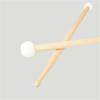2Pcs Felt Head Drum Sticks Timpani Drumsticks Percussion Instrument Double Head Drum Hammer Drum Practice Playing Tool