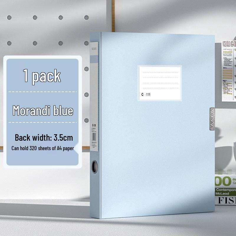 Архивный бокс формата А4, толщина пластика 55 мм, для офисных и бухгалтерских документов.