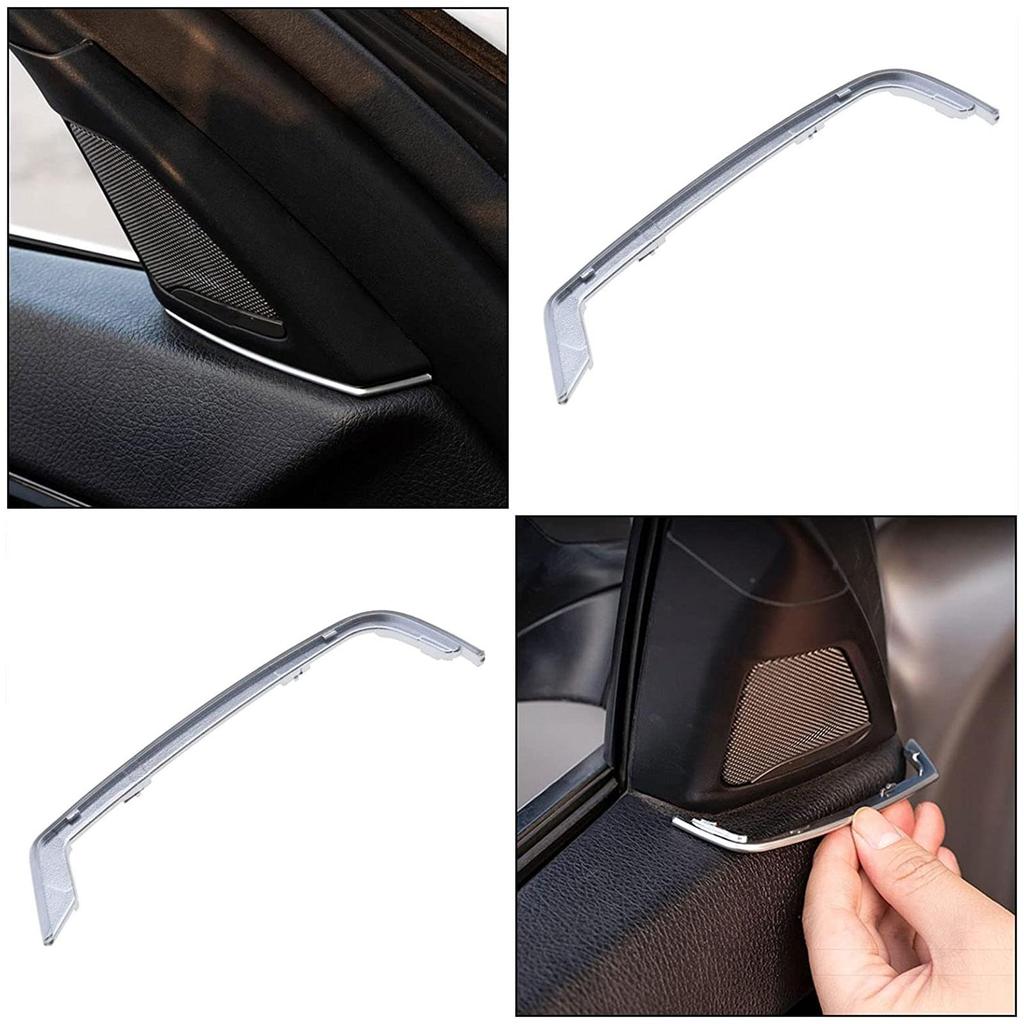 2 шт., крышка динамика передней двери автомобиля, декоративная накладка, автомобильный твитер, накладка для Bmw 5 серии F10 2011-2017