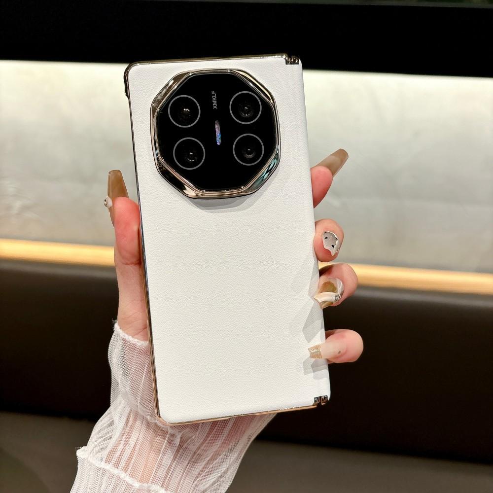 Чехол для OPPO Find N5 Роскошная кожа PU Skin MagSafe беспроводная зарядка Защитная задняя крышка Чехол для OPPO Find N3 N5 Корпус