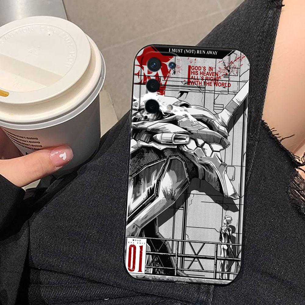 Чехол для телефона N-Neon G-Genesis E-Evangelion для OPPO F31 A5X A6X A5 A6 A17 A16 A38 A53 A54 A55 A57 A58 A60 A74 A78 A92 A93 A94