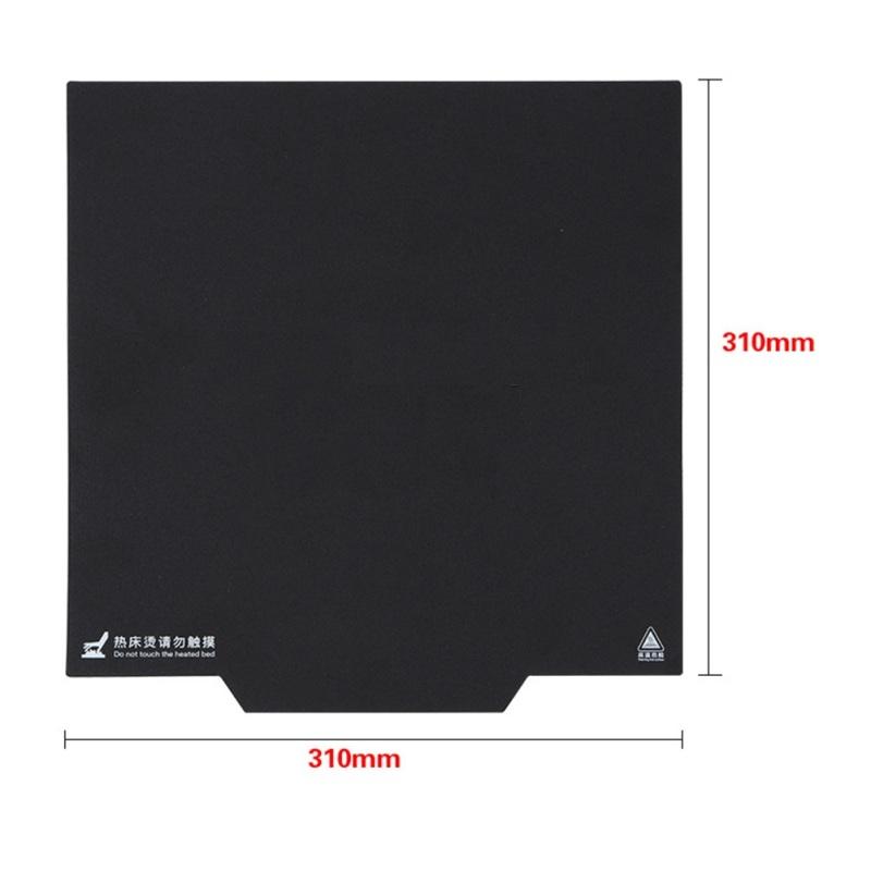 310*310 мм гибкая магнитная поверхность, пластина с подогревом, детали кровати, магнитная наклейка с ручкой для