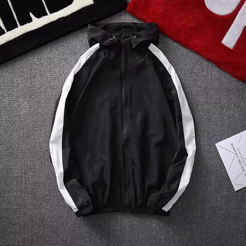 Мужская легкая куртка в корейском стиле, трендовая студенческая, для весны/лета 2019 года, с защитой от солнца.