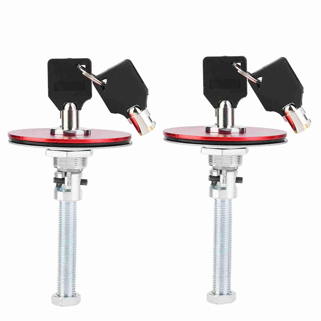 Универсальный замок капота автомобиля, комплект штифтов, предохранительная защелка (красный)