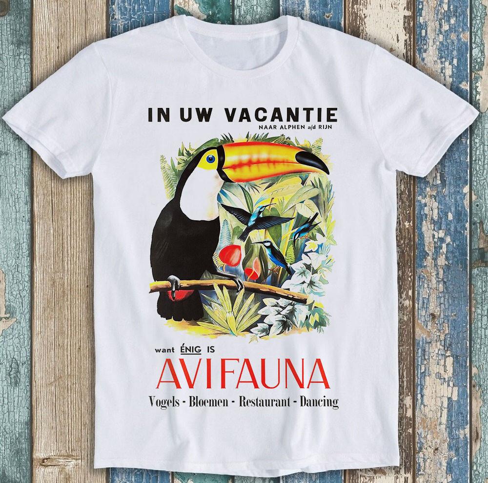 Toucan Avifauna Zoology Vogels Restaurant Dancing Poster Gift Tee T Shirt M1717